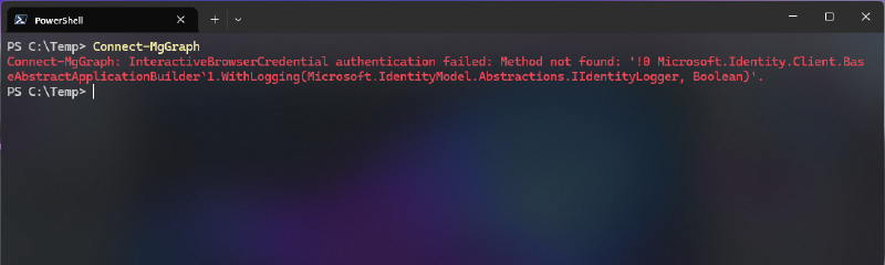 Featured image of post Connect to Microsoft Graph, Teams and Exchange with PowerShell Simultaneously