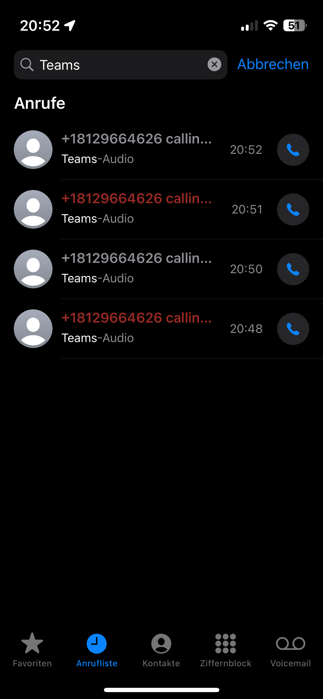 1st Call: Answered in Overflow | 2nd Call: Missed in Top-Level Queue (Top to bottom)