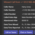 Get Missed Call Notifications for Teams Call Queues (Free Community Solution)