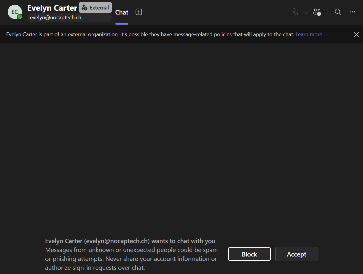 Preview messages is empty