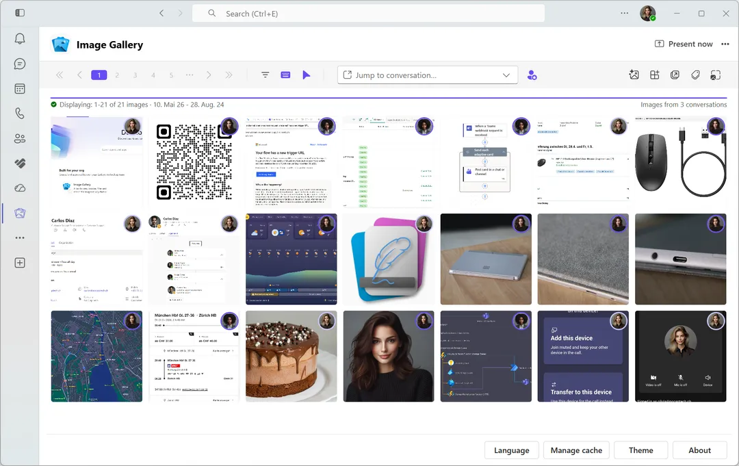 Personal tab app