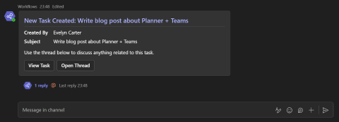 View Thread Button Make Planner and Teams Work Better Together With New Threads Experience