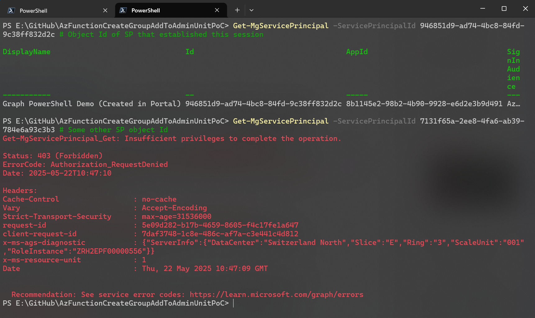 Get-MgServicePrincipal