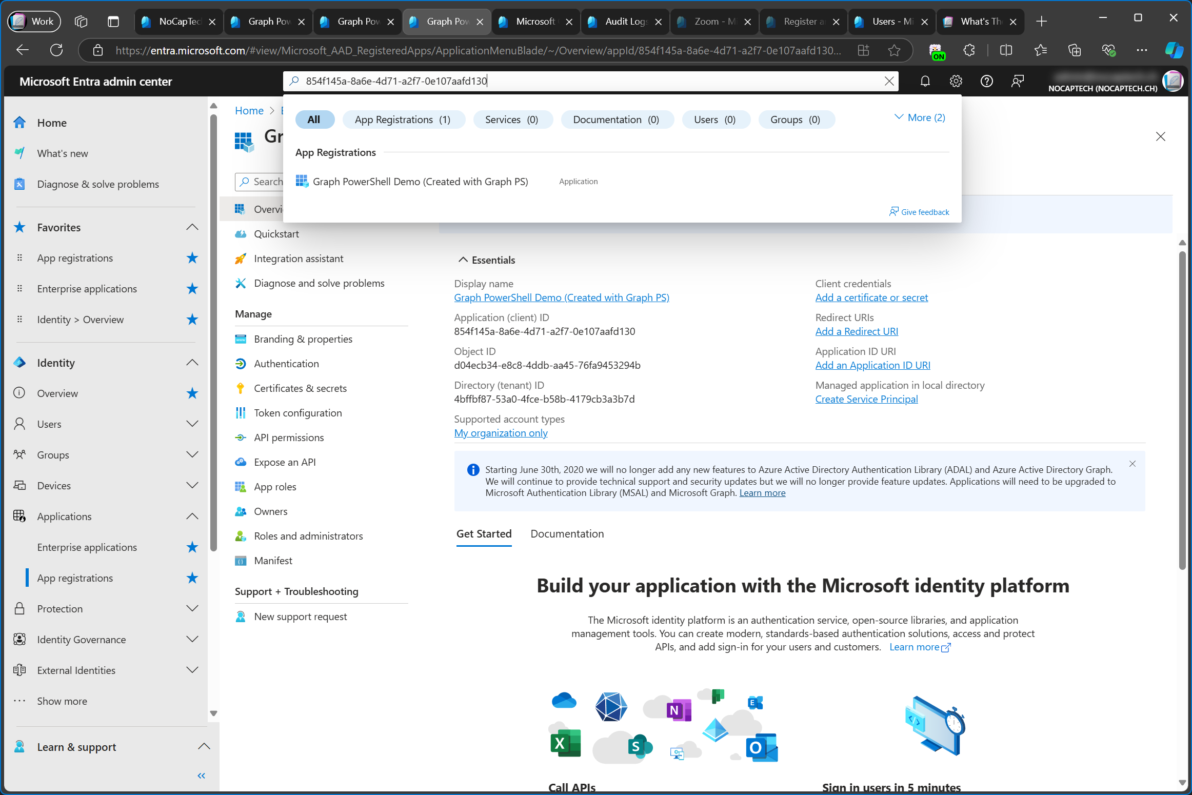 Graph PowerShell Demo (Created with Graph PS)